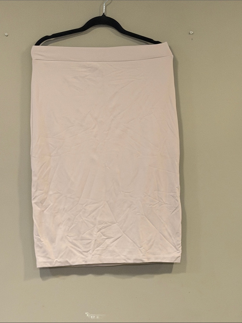Babaton Pale Blush Pencil Skirt